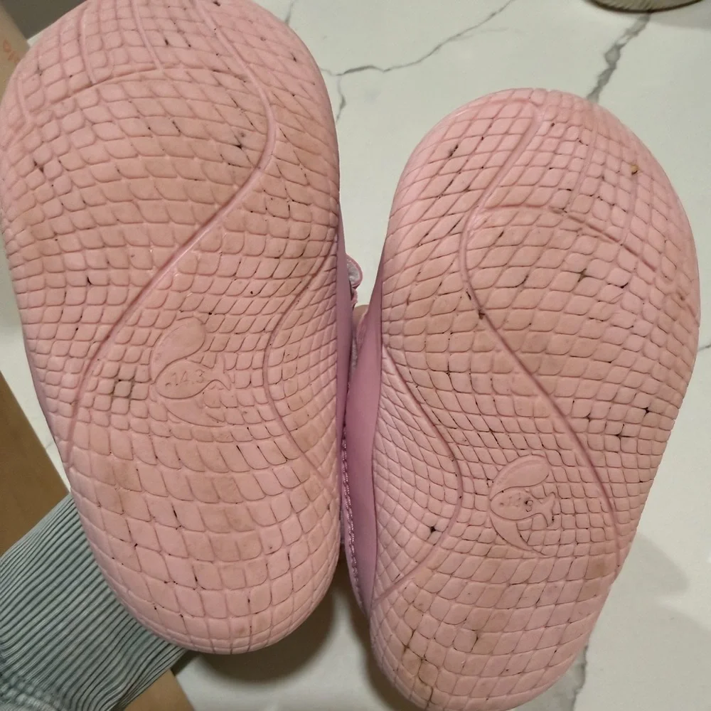 Amazon Pink Kids Boots with Velcro Straps